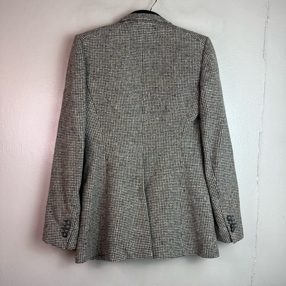 Theory Women's Multi-Colored Tweed Virgin Wool Blazer Sz 4 - Picture 5 of 10